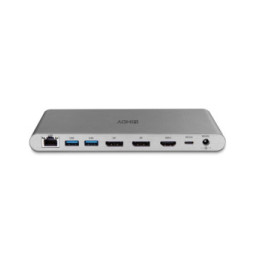 Lindy DST-Pro 5K Avec fil USB 3.2 Gen 1 (3.1 Gen 1) Type-C Argent (43349)