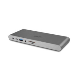Lindy DST-Pro 5K Avec fil USB 3.2 Gen 1 (3.1 Gen 1) Type-C Argent (43349)