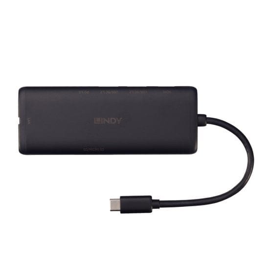 Lindy 43358 station d'accueil Avec fil USB 3.2 Gen 1 (3.1 Gen 1) Type-C Noir (43358) — image 3