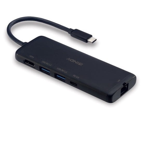 Lindy 43358 station d'accueil Avec fil USB 3.2 Gen 1 (3.1 Gen 1) Type-C Noir (43358) — image 4