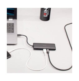 Lindy 43358 station d'accueil Avec fil USB 3.2 Gen 1 (3.1 Gen 1) Type-C Noir (43358)
