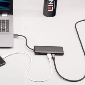 Lindy 43358 station d'accueil Avec fil USB 3.2 Gen 1 (3.1 Gen 1) Type-C Noir (43358) — image 6