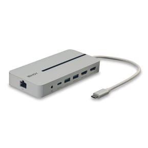 Lindy 43360 station d'accueil Avec fil USB 3.2 Gen 1 (3.1 Gen 1) Type-C Argent, Blanc (43360) — image 2