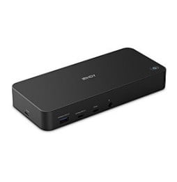 Lindy DST-Pro Universal Station d'accueil USB 3.2 Gen 2 (3.1 Gen 2) Type-C Noir (43366)