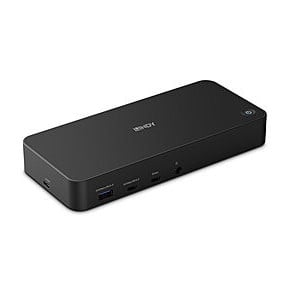 Lindy DST-Pro Universal Station d'accueil USB 3.2 Gen 2 (3.1 Gen 2) Type-C Noir (43366)