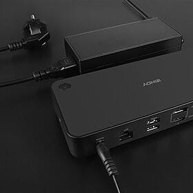 Lindy DST-Pro Universal Station d'accueil USB 3.2 Gen 2 (3.1 Gen 2) Type-C Noir (43366) — image 5