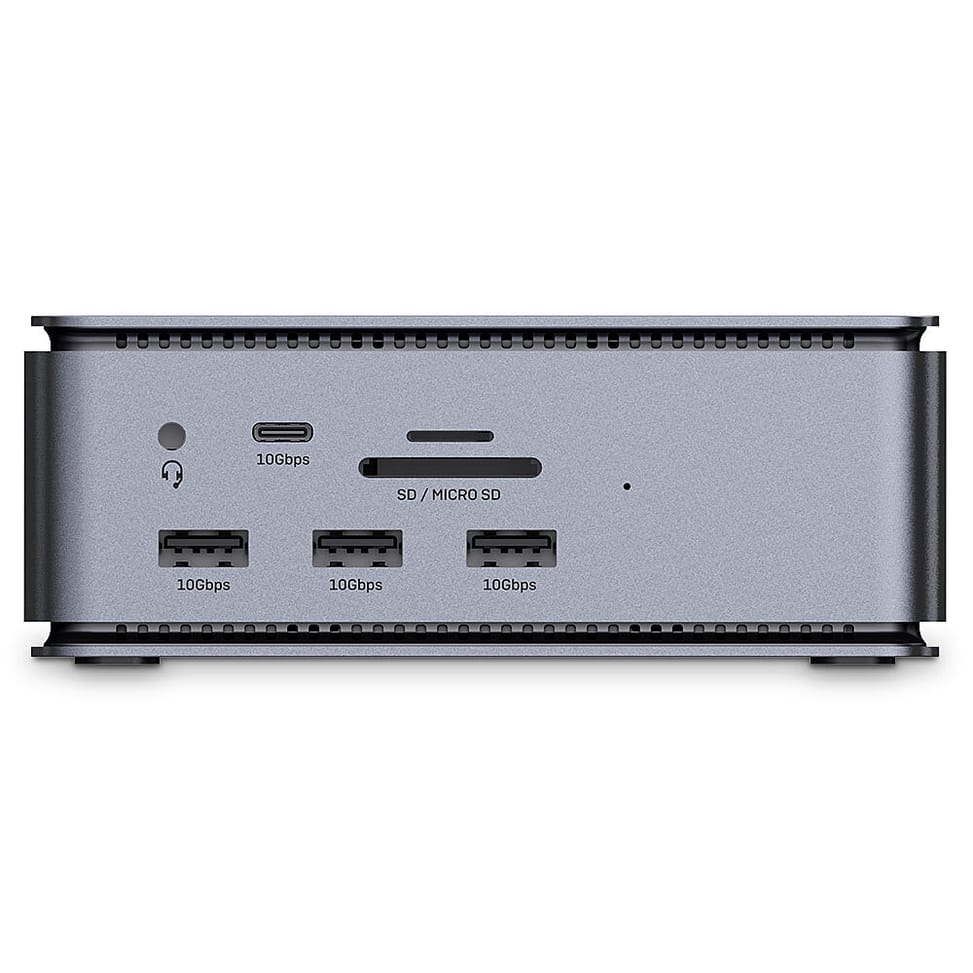 Lindy DST-Pro USB4 Station d'accueil Anthracite (43372) — image 3