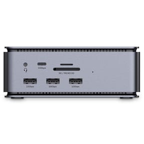 Lindy DST-Pro USB4 Station d'accueil Anthracite (43372) — image 3