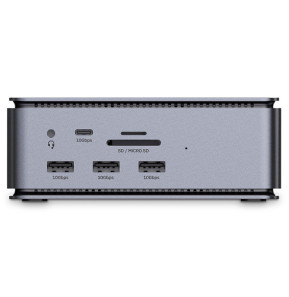 Lindy DST-Pro USB4 Station d'accueil Anthracite (43372)