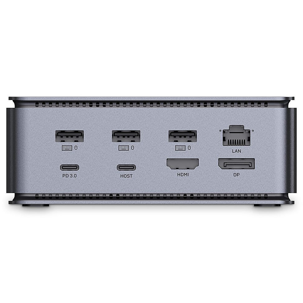 Lindy DST-Pro USB4 Station d'accueil Anthracite (43372) — image 4