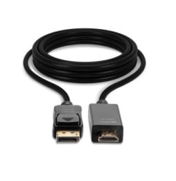 Lindy 36922 câble vidéo et adaptateur 2 m DisplayPort HDMI Type A (Standard) Noir (36922)