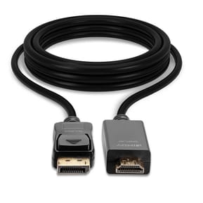 Lindy 36922 câble vidéo et adaptateur 2 m DisplayPort HDMI Type A (Standard) Noir (36922) — image 4