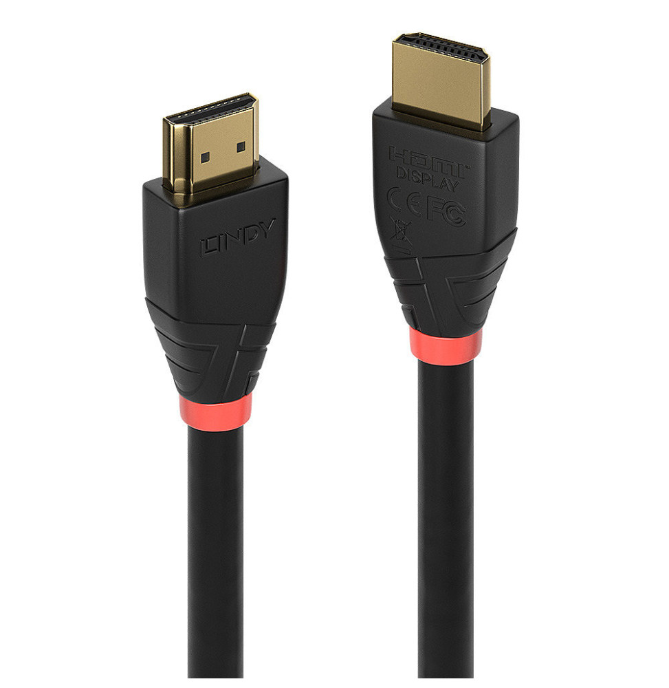 Lindy 41071 câble HDMI 10 m HDMI Type A (Standard) Noir Câble HDMI 18G actif, 10m  (41071)