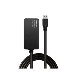 Lindy 43159 hub & concentrateur USB 3.2 Gen 1 (3.1 Gen 1) Type-A 5000 Mbit/s Noir (43159)