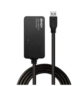 Lindy 43159 hub & concentrateur USB 3.2 Gen 1 (3.1 Gen 1) Type-A 5000 Mbit/s Noir (43159)