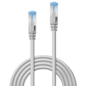 Lindy 47132 câble de réseau Gris 1 m Cat6a S/FTP (S-STP) Câble réseau Gris Cat.6A S/FTP LSZH, 1m  (47132) — image 2