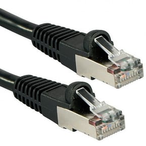 Lindy 47179 câble de réseau Noir 2 m Cat6 S/FTP (S-STP) Câble réseau Noir Cat.6A S/FTP LSZH, 2m (47179)