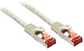 Lindy Cat.6 S/FTP 1m câble de réseau Gris Cat6 S/FTP (S-STP) Câble réseau Gris Cat.6 S/FTP, 1m  (47342)