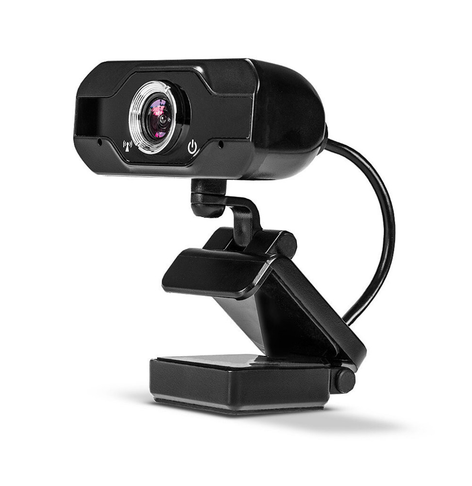 Lindy 43300 webcam 1920 x 1080 pixels USB 2.0 Noir Webcam Full HD 1080p avec Microphone  (43300)