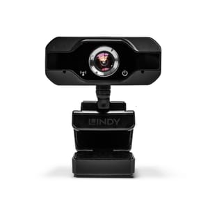 Lindy 43300 webcam 1920 x 1080 pixels USB 2.0 Noir Webcam Full HD 1080p avec Microphone  (43300) — image 2