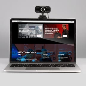 Lindy 43300 webcam 1920 x 1080 pixels USB 2.0 Noir Webcam Full HD 1080p avec Microphone  (43300) — image 4