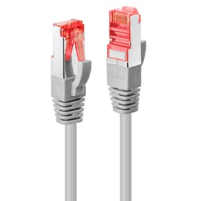 Lindy 47702 câble de réseau Gris 1 m Cat6 S/FTP (S-STP) Câble réseau Gris Cat.6 S/FTP, 1m  (47702)
