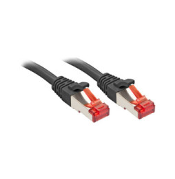 Lindy 47779 câble de réseau Noir 2 m Cat6 S/FTP (S-STP) Câble réseau Noir Cat.6 S/FTP, 2m  (47779)