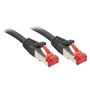 Lindy 47779 câble de réseau Noir 2 m Cat6 S/FTP (S-STP) Câble réseau Noir Cat.6 S/FTP, 2m  (47779)
