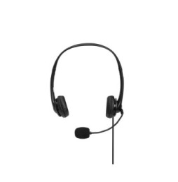 Lindy 42870 écouteur/casque Avec fil Arceau Appels/Musique USB Type-A Noir (42870)