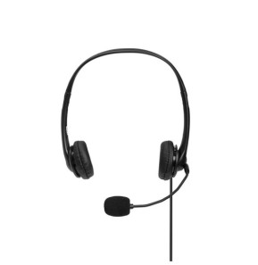 Lindy 42870 écouteur/casque Avec fil Arceau Appels/Musique USB Type-A Noir (42870)