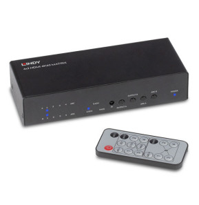 Lindy 38084 commutateur de matrice Commutateur de matrice AV Matrice HDMI 4x2 4K60  (38084)