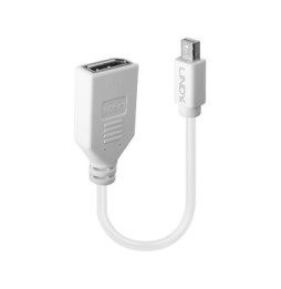 Lindy 41021 câble DisplayPort 0,15 m Mini DisplayPort Blanc (41021)