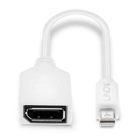 Lindy 41021 câble DisplayPort 0,15 m Mini DisplayPort Blanc (41021) — image 4