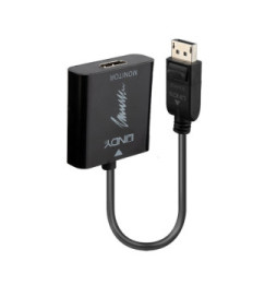 Lindy 41068 câble vidéo et adaptateur 1,5 m DisplayPort HDMI Type A (Standard) Noir (41068)