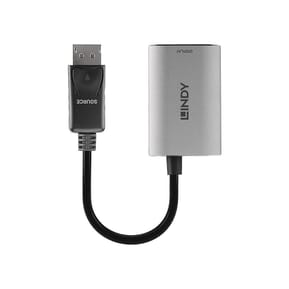 Lindy 41094 câble vidéo et adaptateur 0,11 m DisplayPort HDMI Gris Convertisseur actif DisplayPort 1.4 vers HDMI 8K  (41094) — image 2