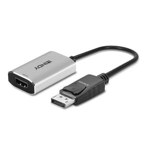 Lindy 41094 câble vidéo et adaptateur 0,11 m DisplayPort HDMI Gris Convertisseur actif DisplayPort 1.4 vers HDMI 8K  (41094) — image 5