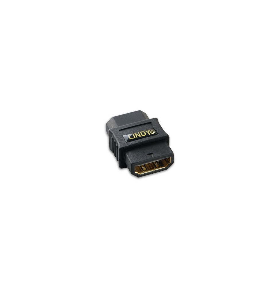 Lindy 41230 changeur de genre de câble HDMI Noir Coupleur HDMI femelle  (41230)