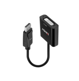 Lindy 41734 câble vidéo et adaptateur Noir Convertisseur Actif DisplayPort vers DVI  (41734)