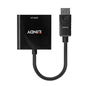 Lindy 41734 câble vidéo et adaptateur Noir Convertisseur Actif DisplayPort vers DVI  (41734) — image 2
