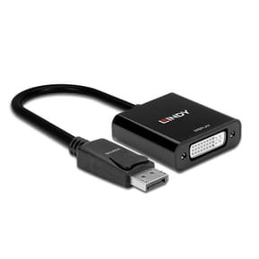 Lindy 41734 câble vidéo et adaptateur Noir Convertisseur Actif DisplayPort vers DVI  (41734) — image 3