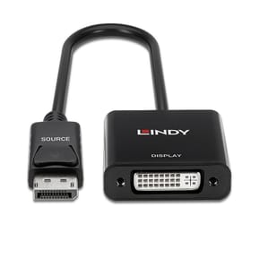 Lindy 41734 câble vidéo et adaptateur Noir Convertisseur Actif DisplayPort vers DVI  (41734) — image 4