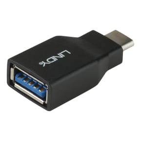 Lindy 41899 changeur de genre de câble USB 3.1-C USB 3.1-A Noir Adaptateur USB type C mâle vers A femelle  (41899) — image 2