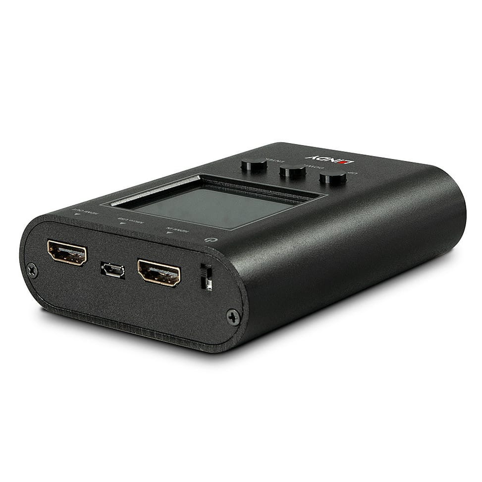 Lindy 32675 générateur de motif de test vidéo HDMI Générateur et analyseur de signal HDMI 2.0 18G  (32675) — image 2