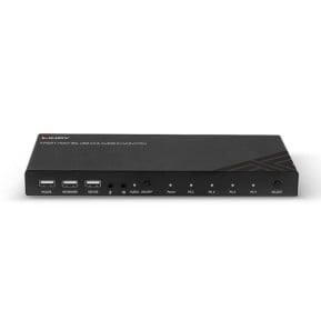 Lindy 32810 commutateur écran, clavier et souris Noir (32810)