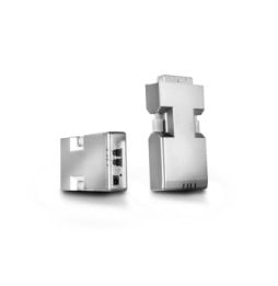 Lindy 38113 répartiteur vidéo DVI Kit extender DVI-D Single Link sur fibre optique, 1500m  (38113)