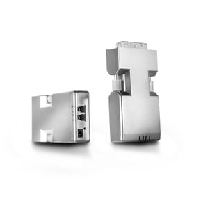 Lindy 38113 répartiteur vidéo DVI Kit extender DVI-D Single Link sur fibre optique, 1500m  (38113)