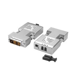 Lindy 38113 répartiteur vidéo DVI Kit extender DVI-D Single Link sur fibre optique, 1500m  (38113)
