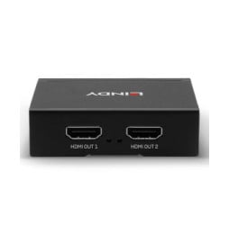Lindy 38158 répartiteur vidéo HDMI 2x HDMI Splitter 2 Ports HDMI 10.2G  (38158)