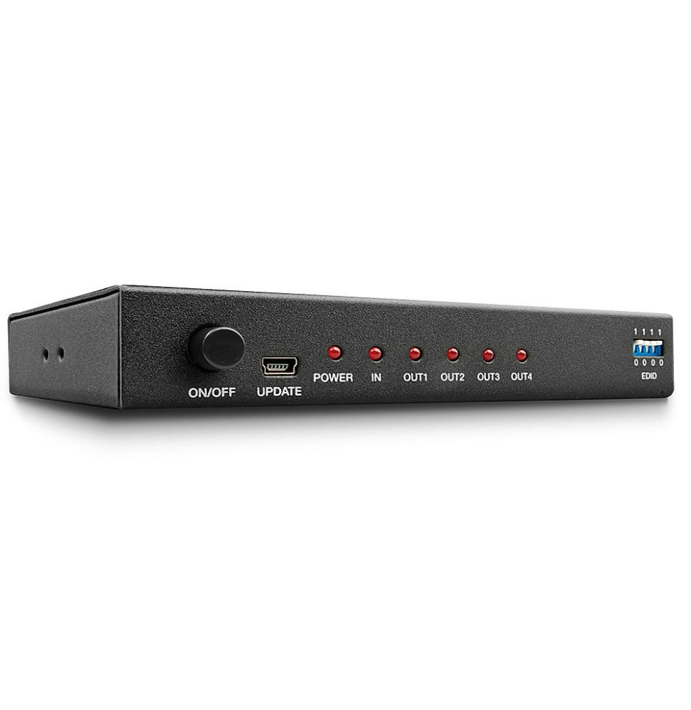 Lindy 38159 répartiteur vidéo HDMI 4x HDMI Splitter 4 Ports HDMI 10.2G  (38159)