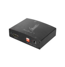 Lindy 38167 convertisseur audio Noir Extracteur audio HDMI 4K  (38167)